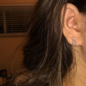 Dainty Pearl Earrings